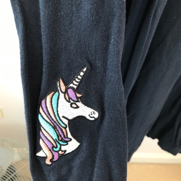 ASOS Cardigan with Unicorn Elbow Patch - Picture 2 of 2